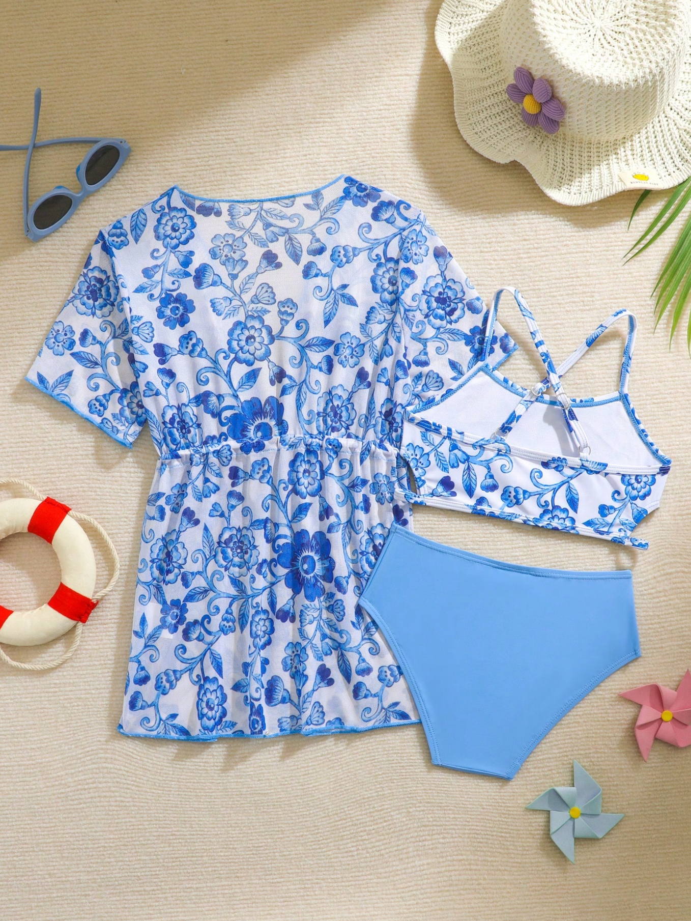 Conjunto Biquíni Infantil Lucy