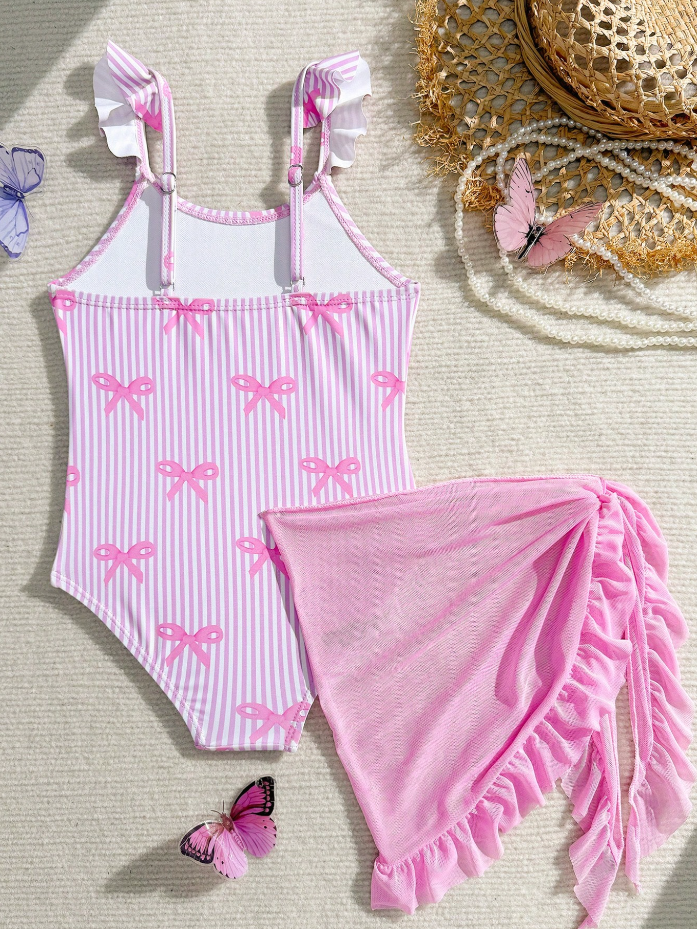 Conjunto Maiô Infantil Laura