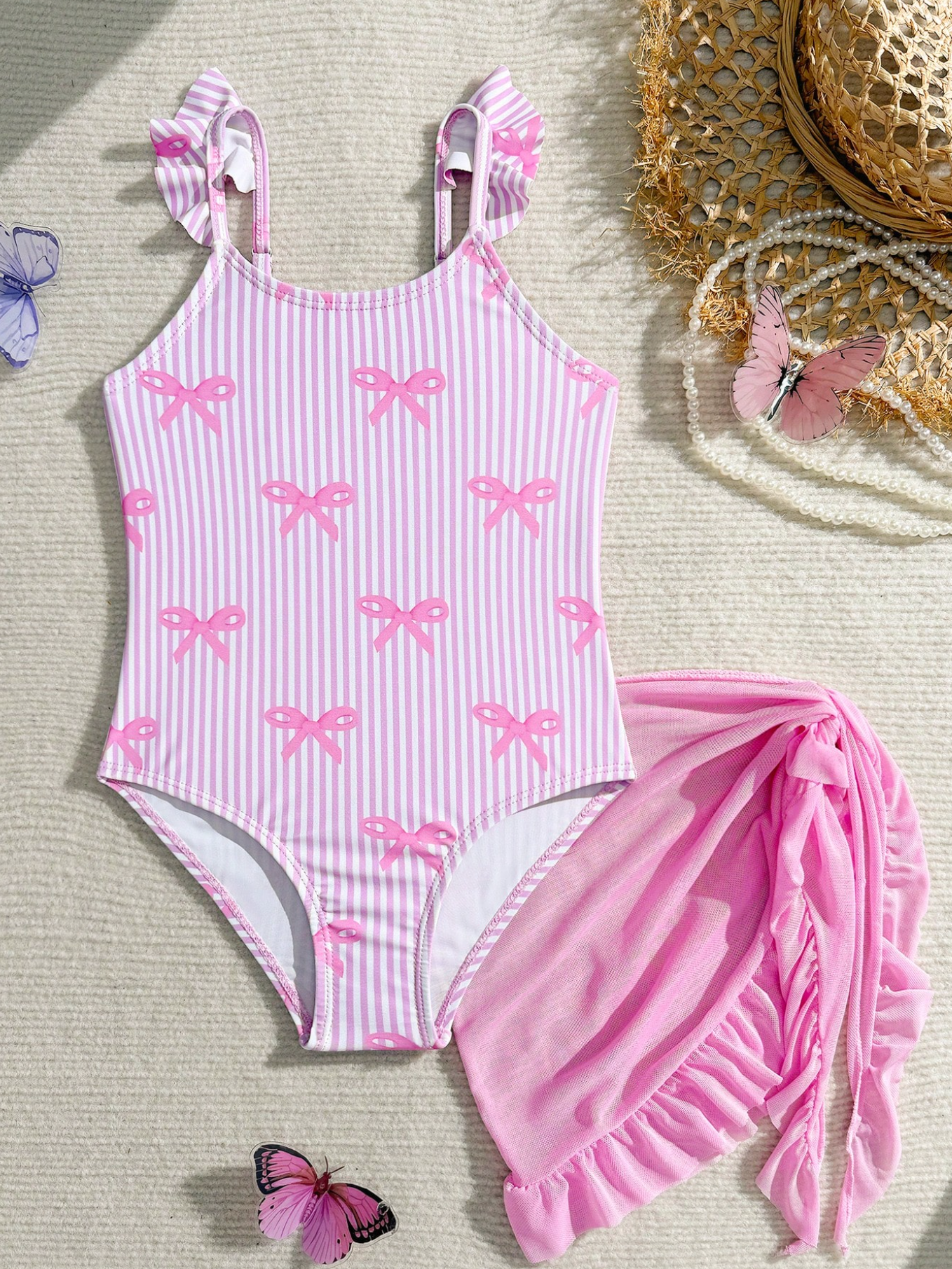 Conjunto Maiô Infantil Laura